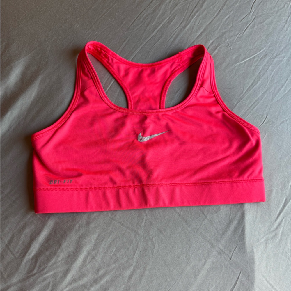 Nike Women's Vibrant Pink Sports Bra